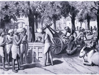 El gran acto de caridad de Anathpindaka 483 a.C.